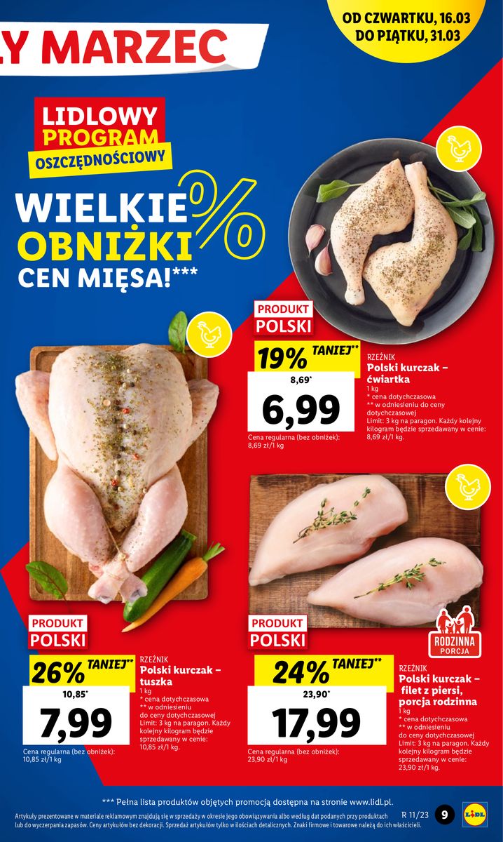 Gazetka OFERTA WAŻNA OD 16.03 DO 18.03