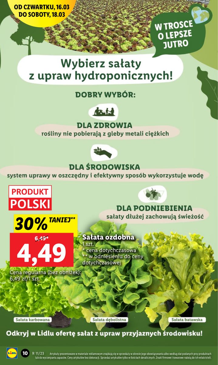 Gazetka OFERTA WAŻNA OD 16.03 DO 18.03