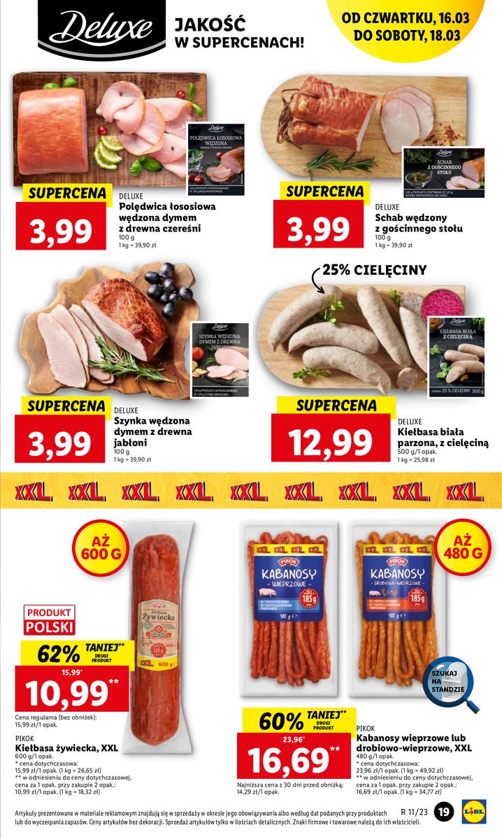 Gazetka OFERTA WAŻNA OD 16.03 DO 18.03