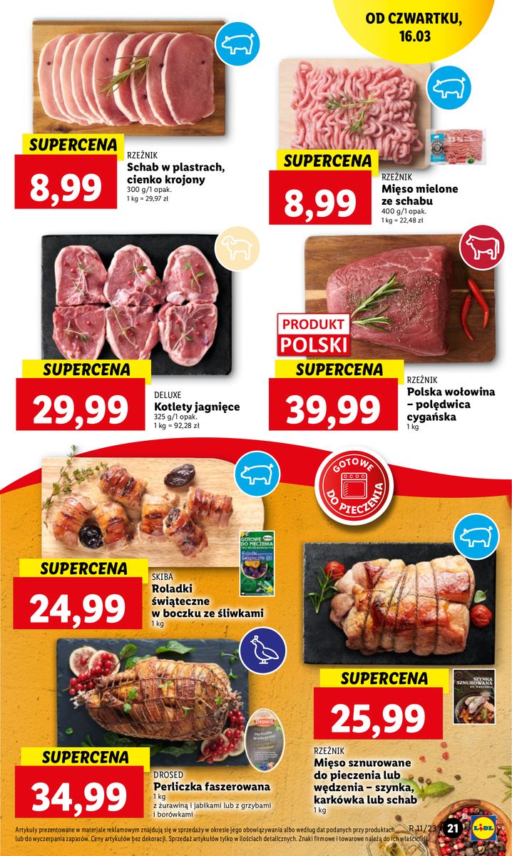 Gazetka OFERTA WAŻNA OD 16.03 DO 18.03