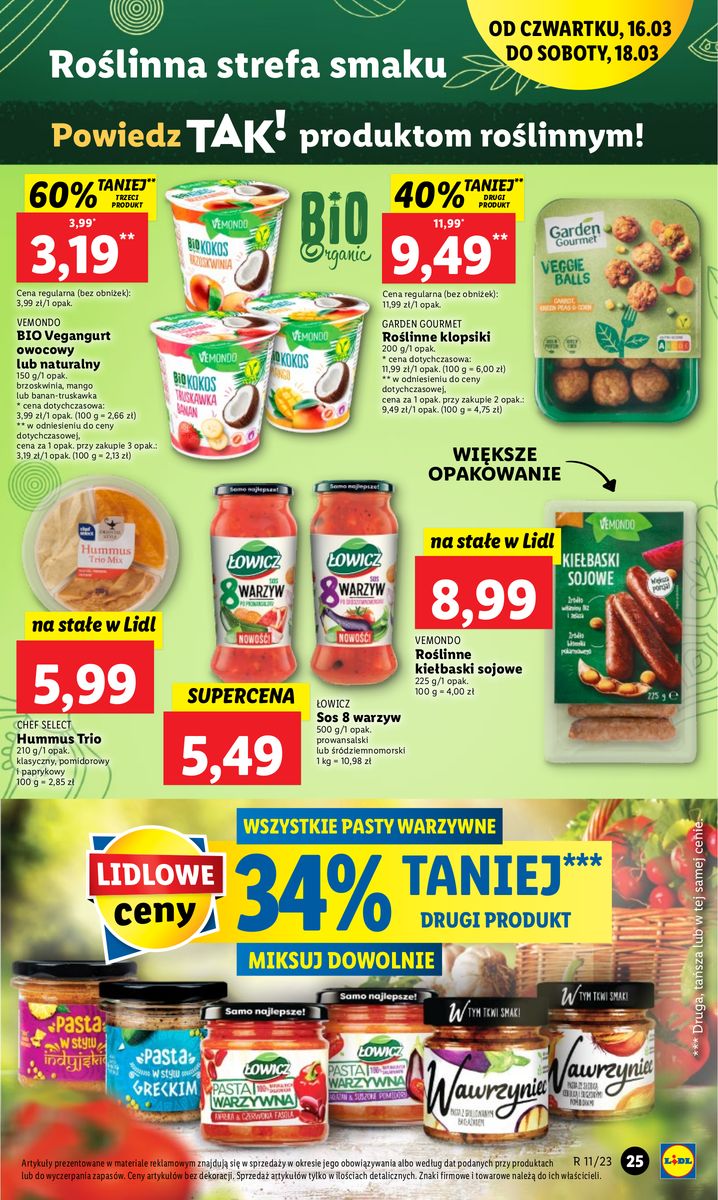 Gazetka OFERTA WAŻNA OD 16.03 DO 18.03