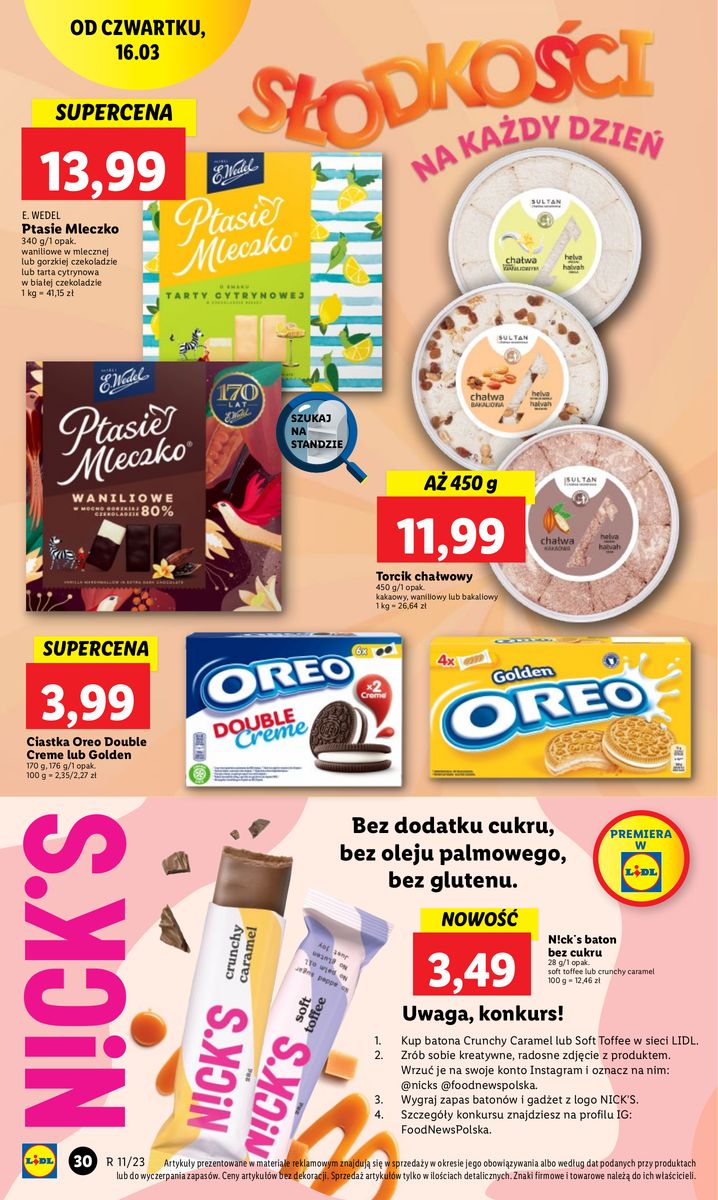 Gazetka OFERTA WAŻNA OD 16.03 DO 18.03