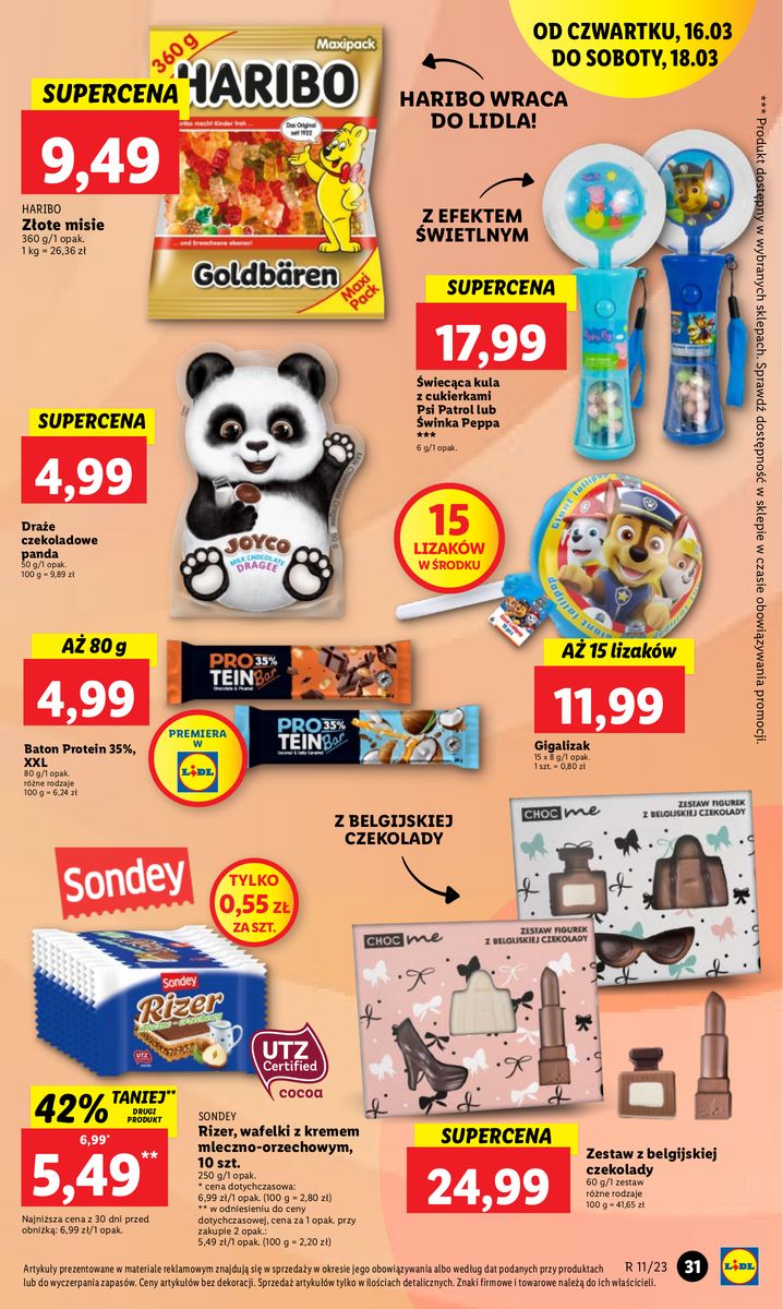 Gazetka OFERTA WAŻNA OD 16.03 DO 18.03