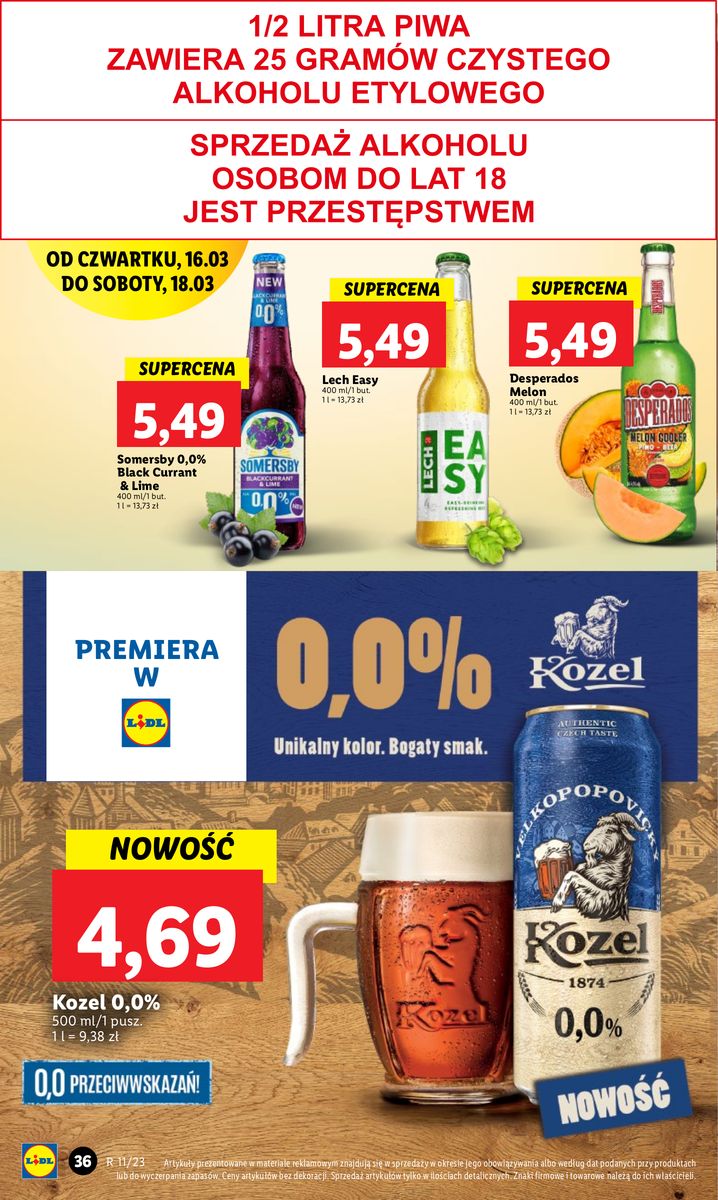 Gazetka OFERTA WAŻNA OD 16.03 DO 18.03