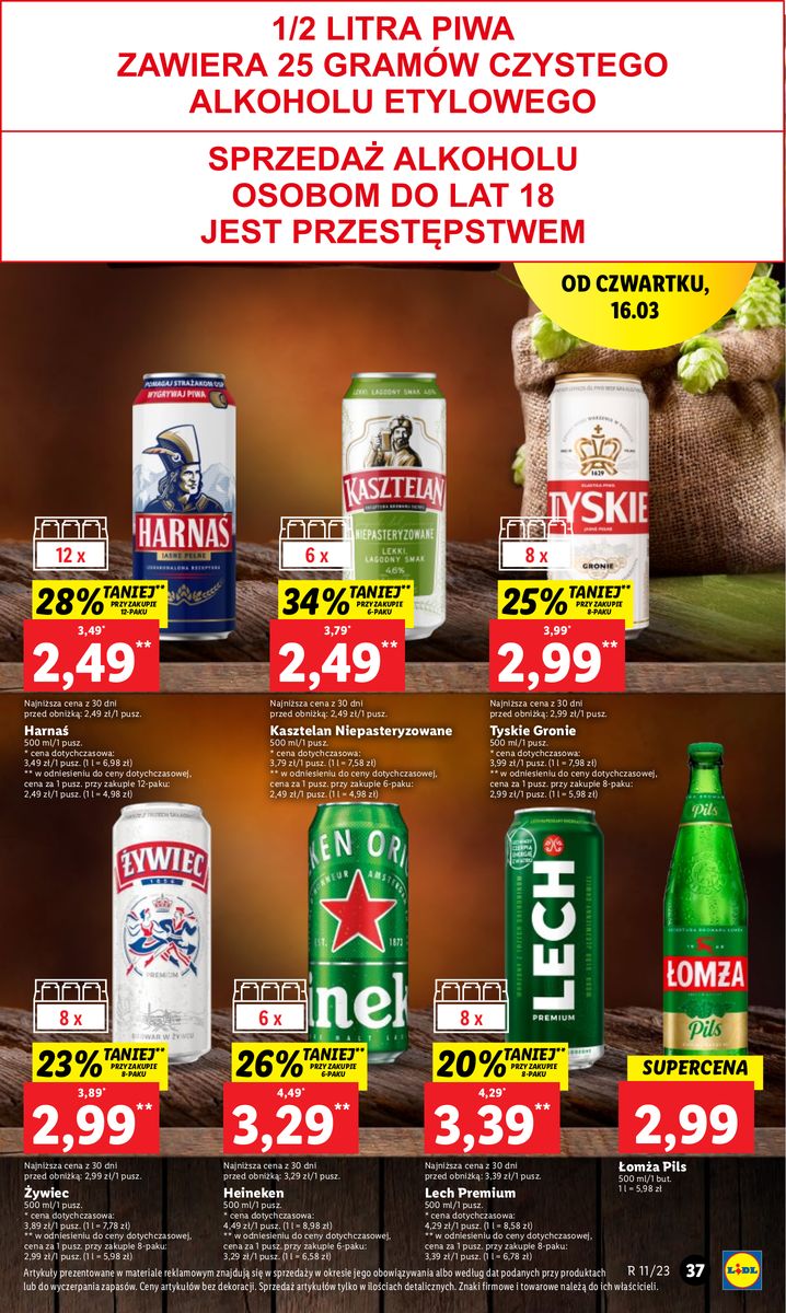 Gazetka OFERTA WAŻNA OD 16.03 DO 18.03