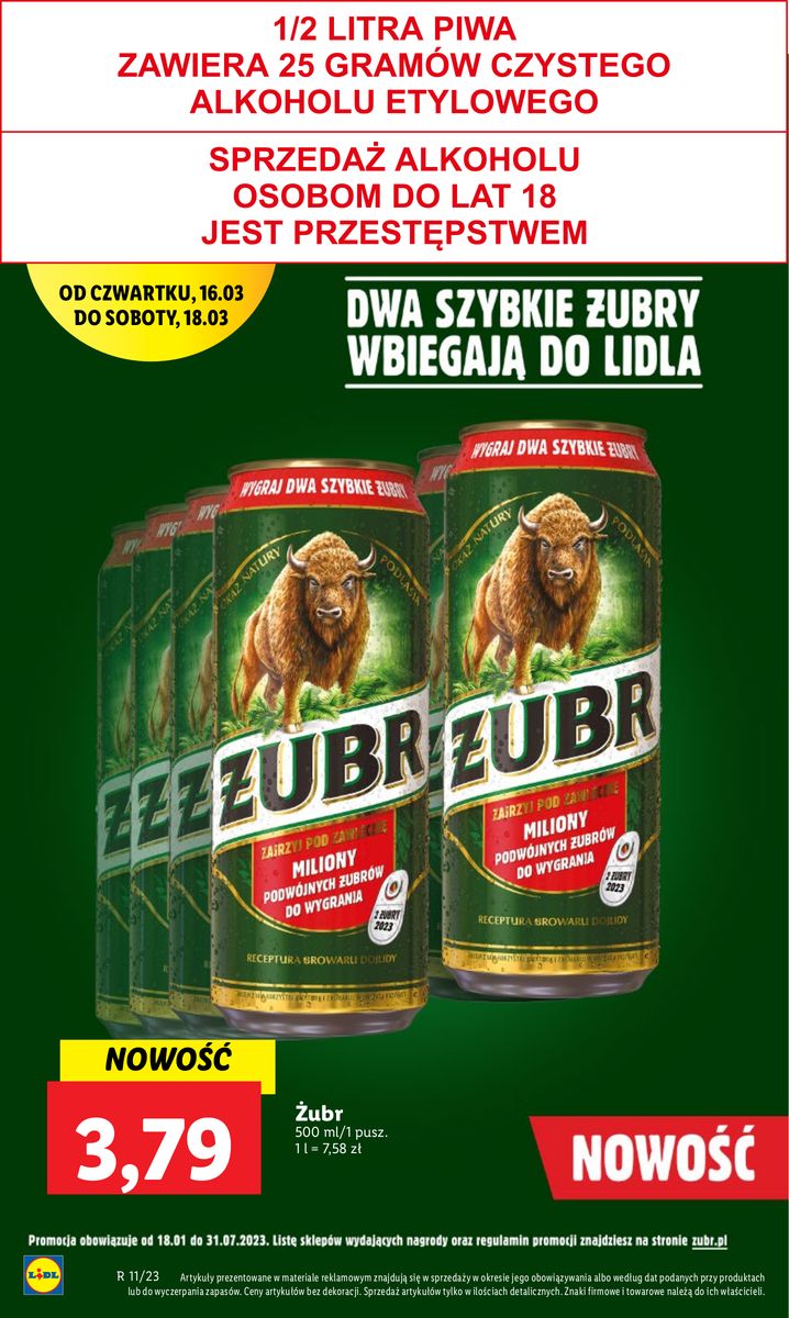 Gazetka OFERTA WAŻNA OD 16.03 DO 18.03