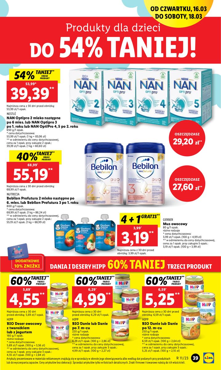 Gazetka OFERTA WAŻNA OD 16.03 DO 18.03