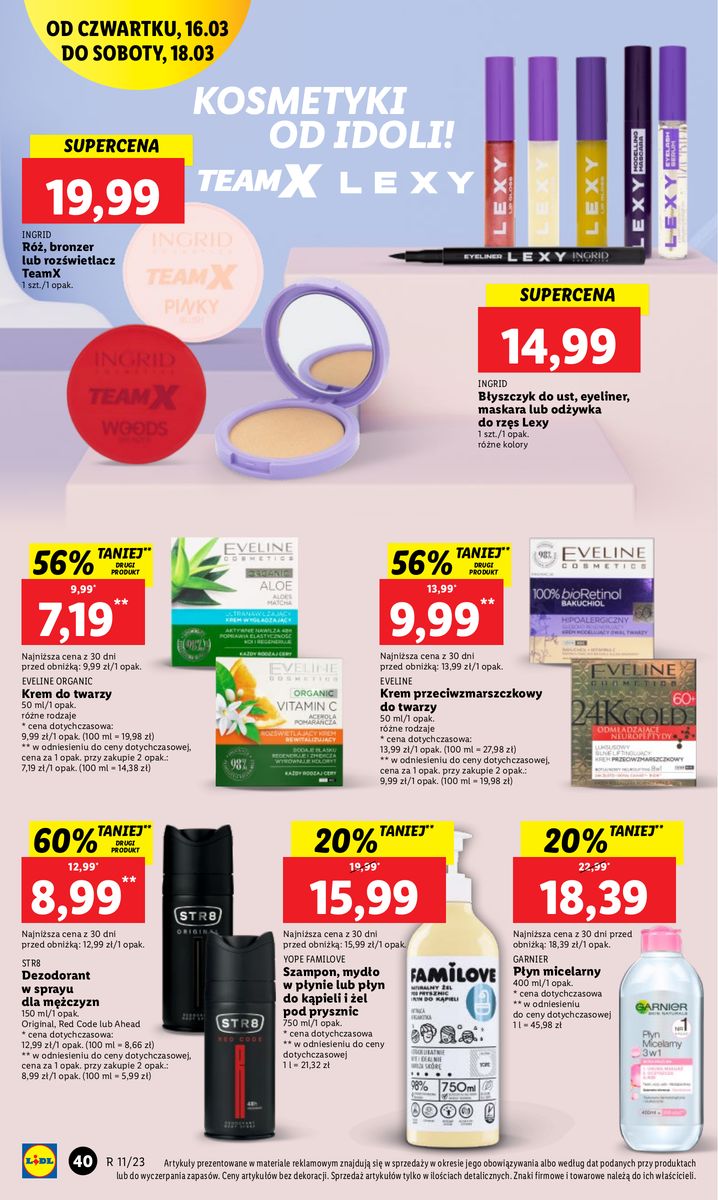 Gazetka OFERTA WAŻNA OD 16.03 DO 18.03