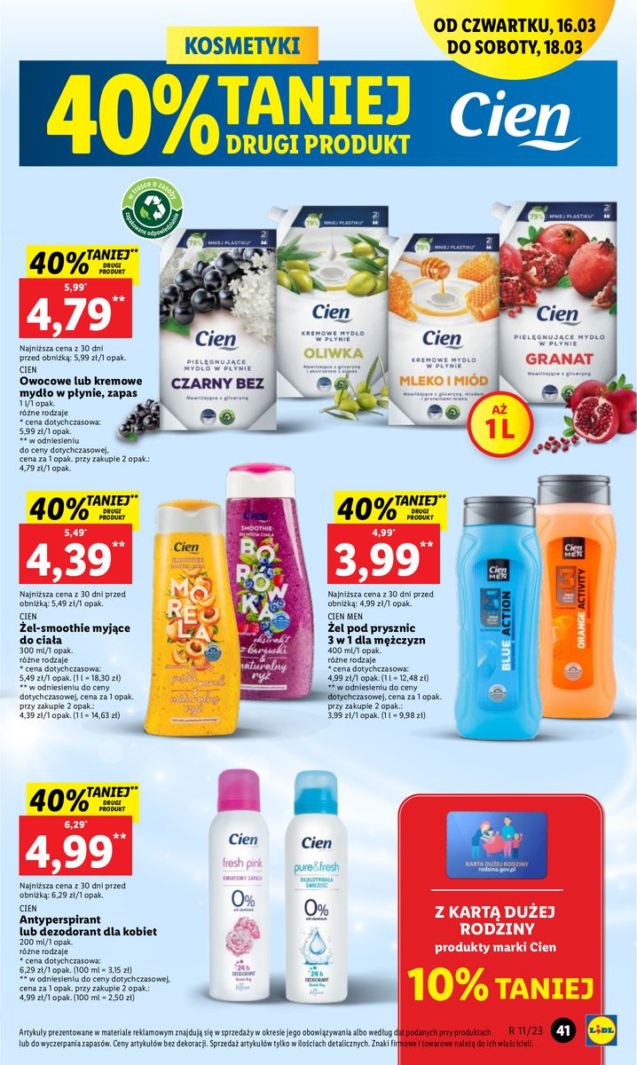 Gazetka OFERTA WAŻNA OD 16.03 DO 18.03