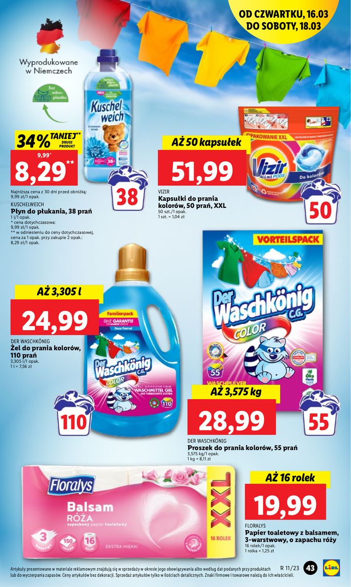 Gazetka OFERTA WAŻNA OD 16.03 DO 18.03