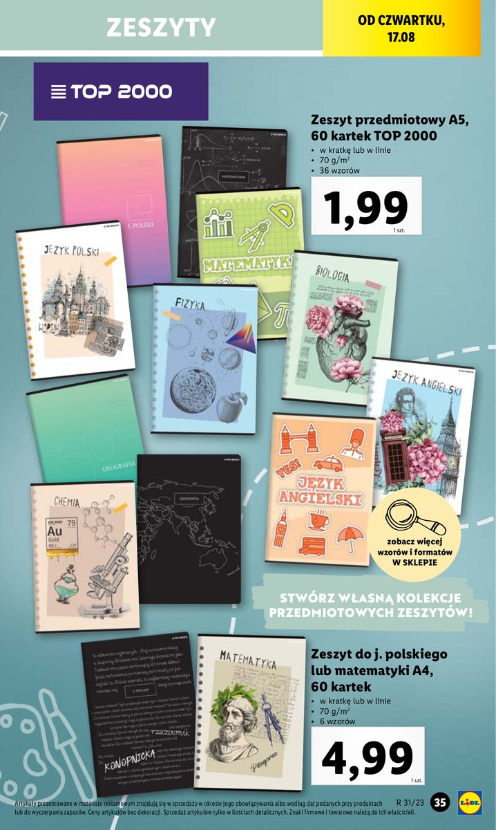 Gazetka KATALOG GOTOWI DO SZKOŁY