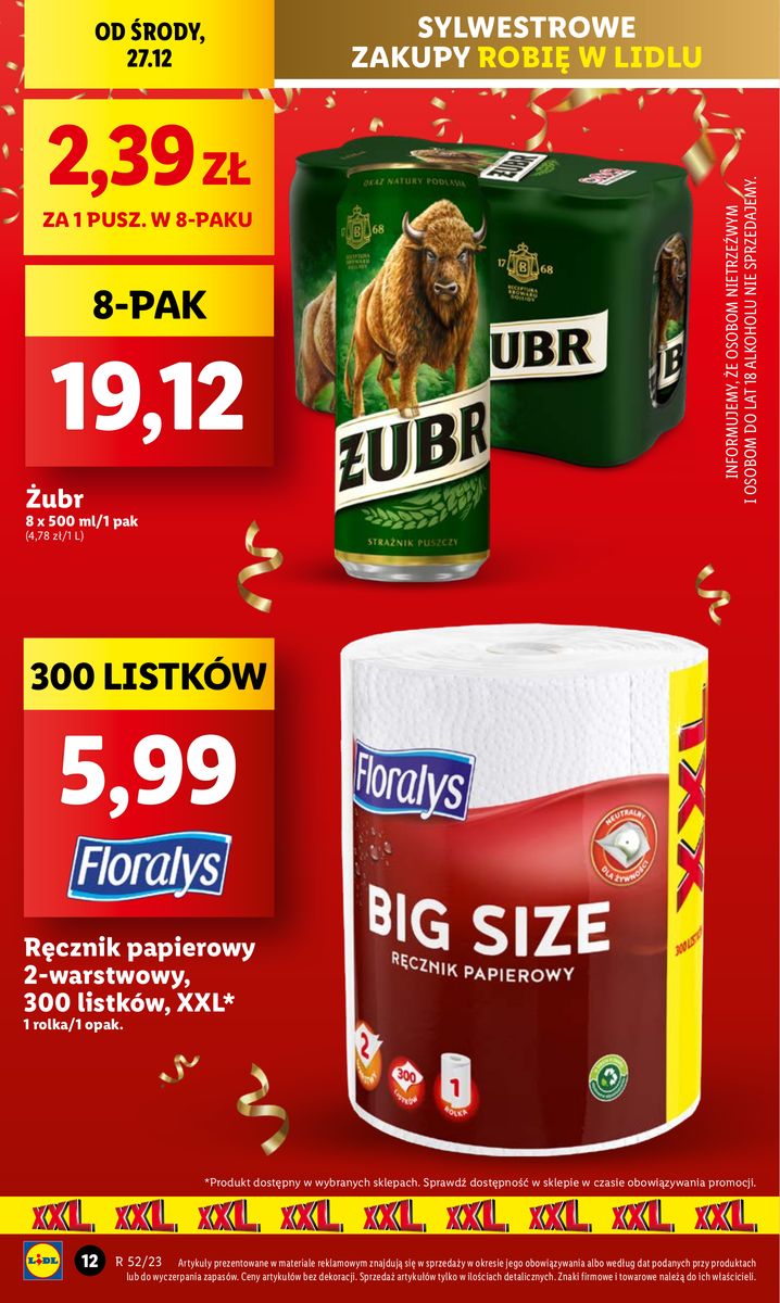 Gazetka OFERTA WAŻNA OD 27.12 DO 30.12