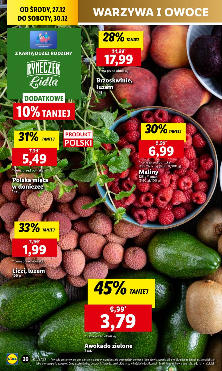 Gazetka OFERTA WAŻNA OD 27.12 DO 30.12