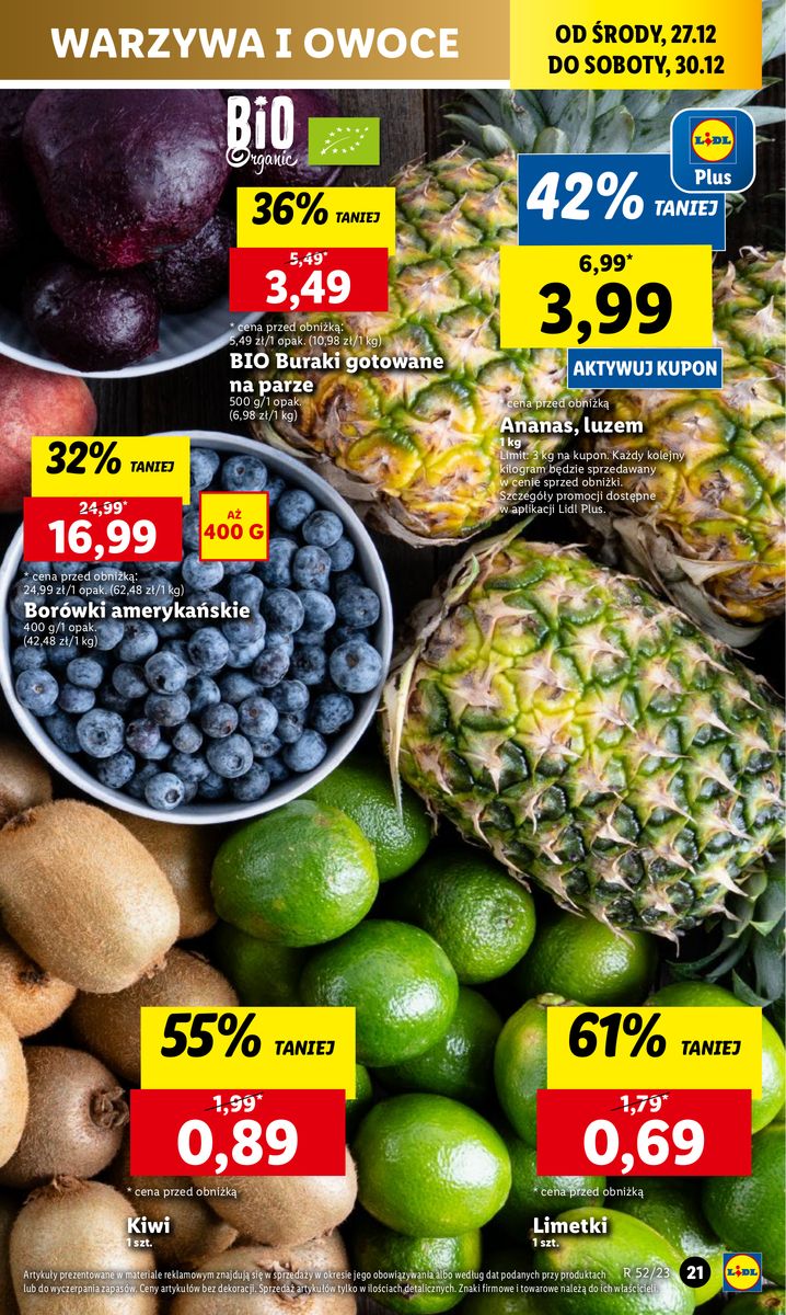 Gazetka OFERTA WAŻNA OD 27.12 DO 30.12