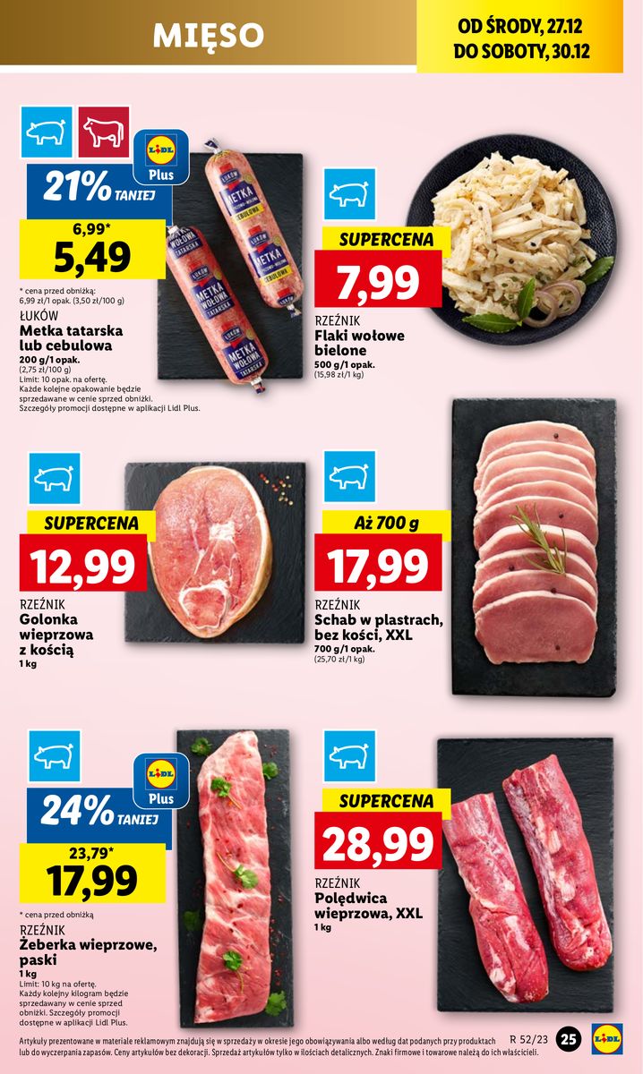 Gazetka OFERTA WAŻNA OD 27.12 DO 30.12