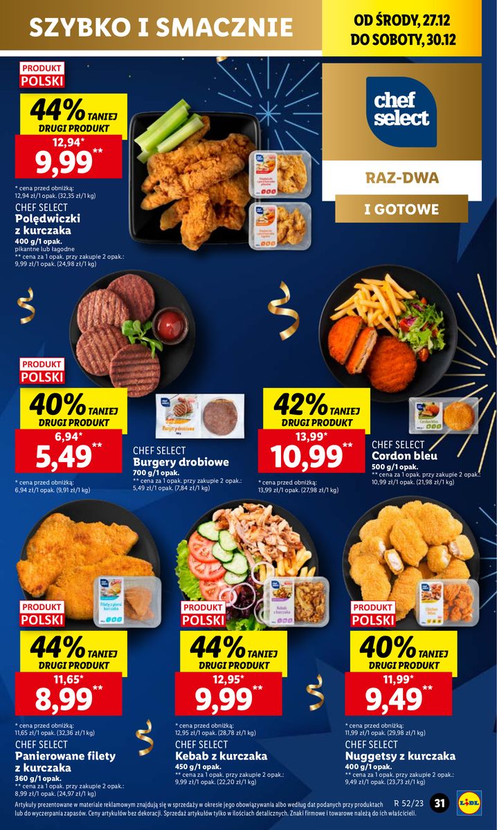 Gazetka OFERTA WAŻNA OD 27.12 DO 30.12