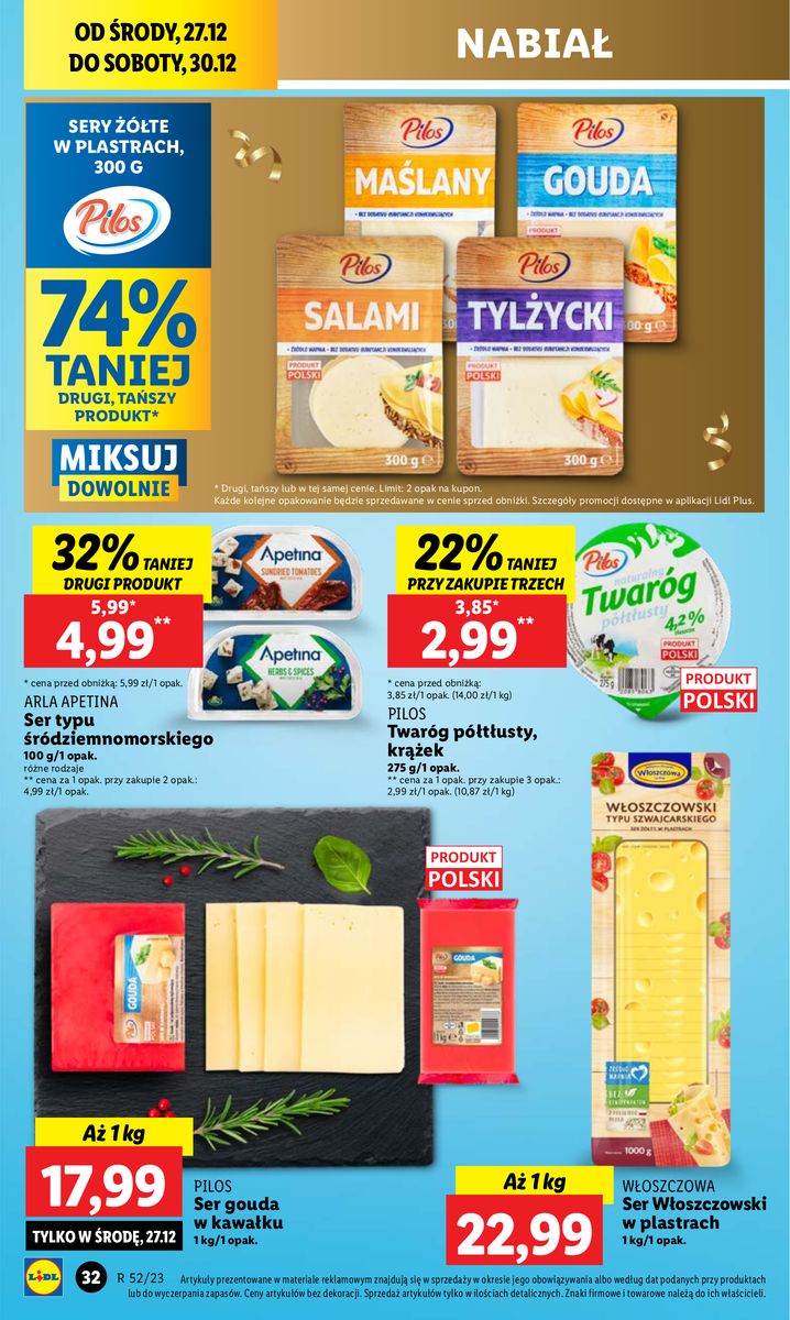 Gazetka OFERTA WAŻNA OD 27.12 DO 30.12