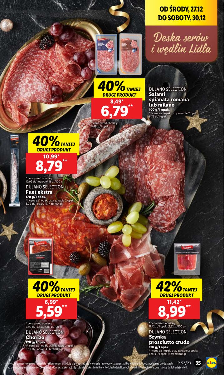 Gazetka OFERTA WAŻNA OD 27.12 DO 30.12