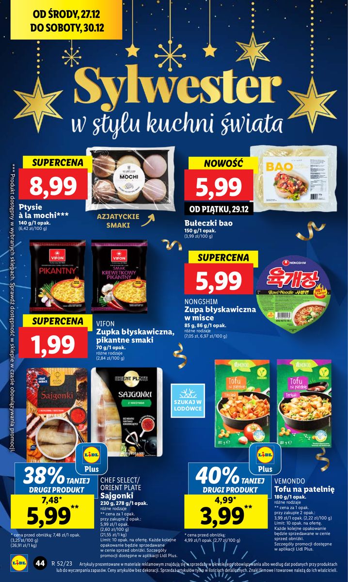 Gazetka OFERTA WAŻNA OD 27.12 DO 30.12