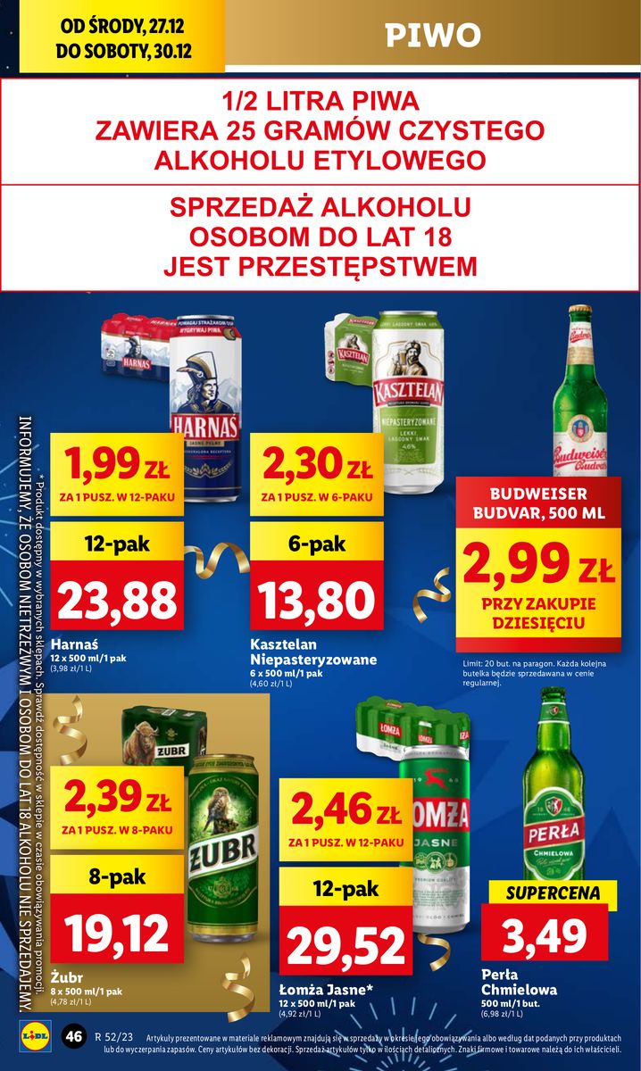 Gazetka OFERTA WAŻNA OD 27.12 DO 30.12