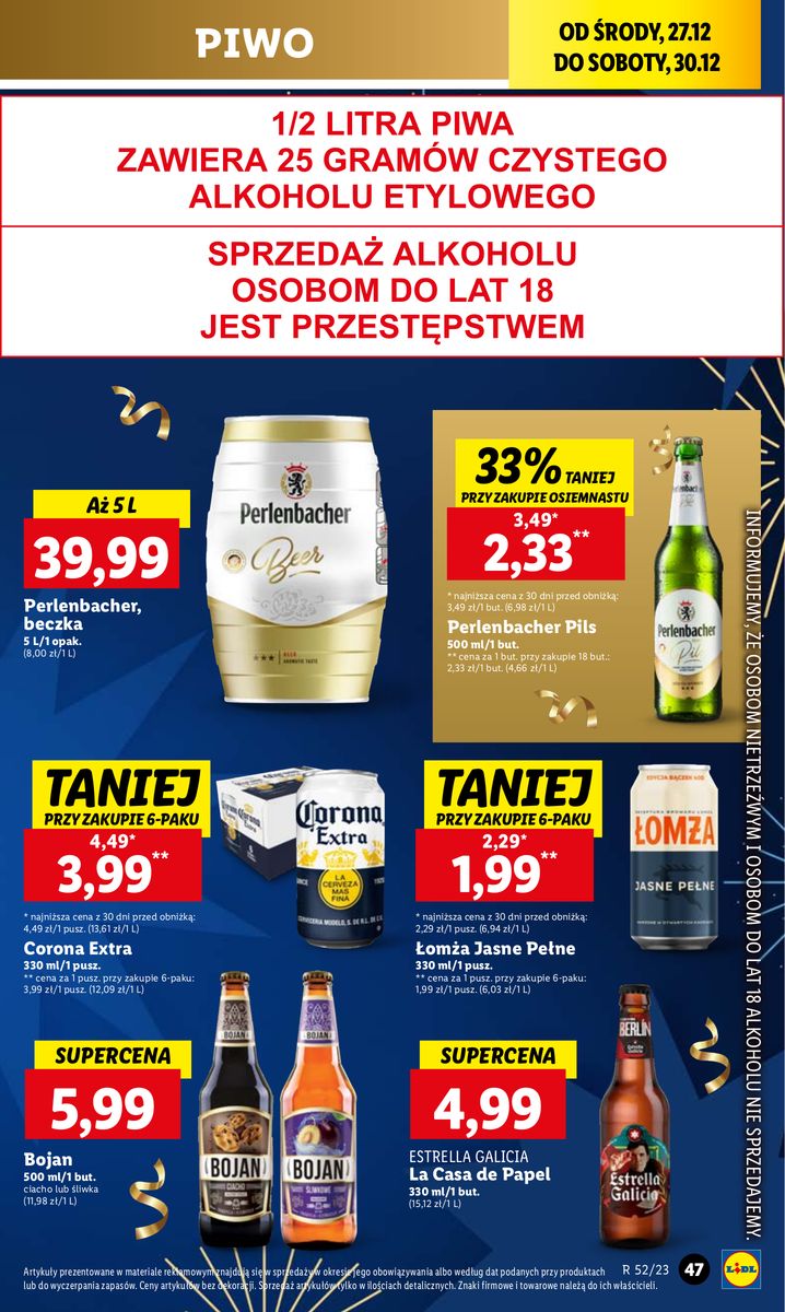 Gazetka OFERTA WAŻNA OD 27.12 DO 30.12