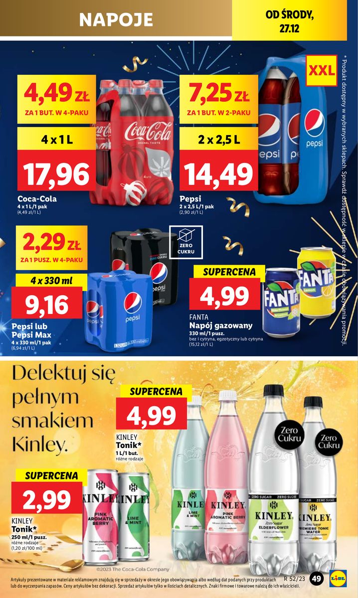 Gazetka OFERTA WAŻNA OD 27.12 DO 30.12