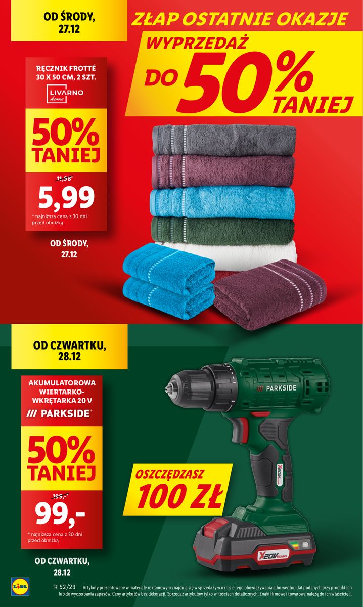 Gazetka OFERTA WAŻNA OD 27.12 DO 30.12