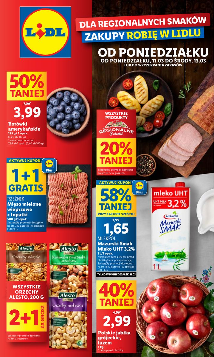 Gazetka OFERTA WAŻNA OD 11.03 DO 13.03