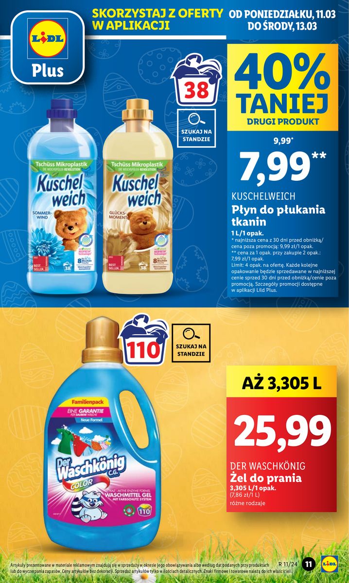 Gazetka OFERTA WAŻNA OD 11.03 DO 13.03