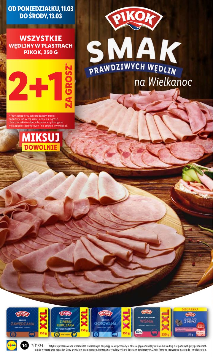 Gazetka OFERTA WAŻNA OD 11.03 DO 13.03