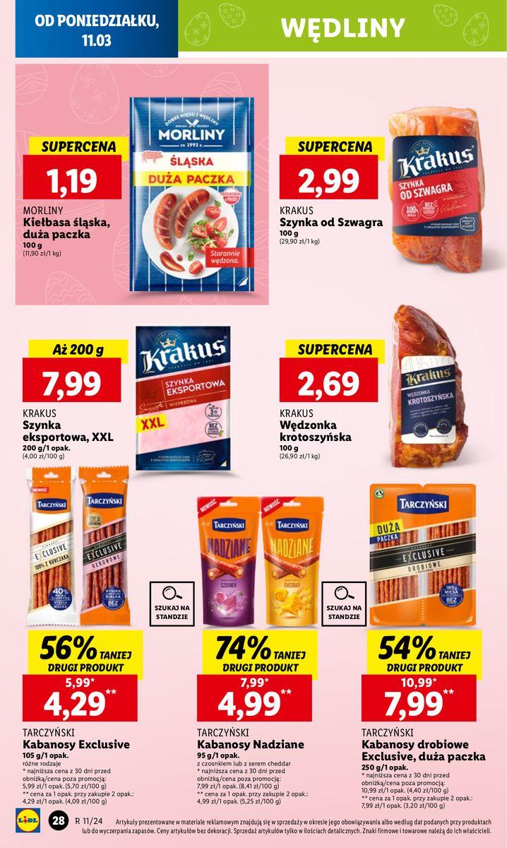 Gazetka OFERTA WAŻNA OD 11.03 DO 13.03