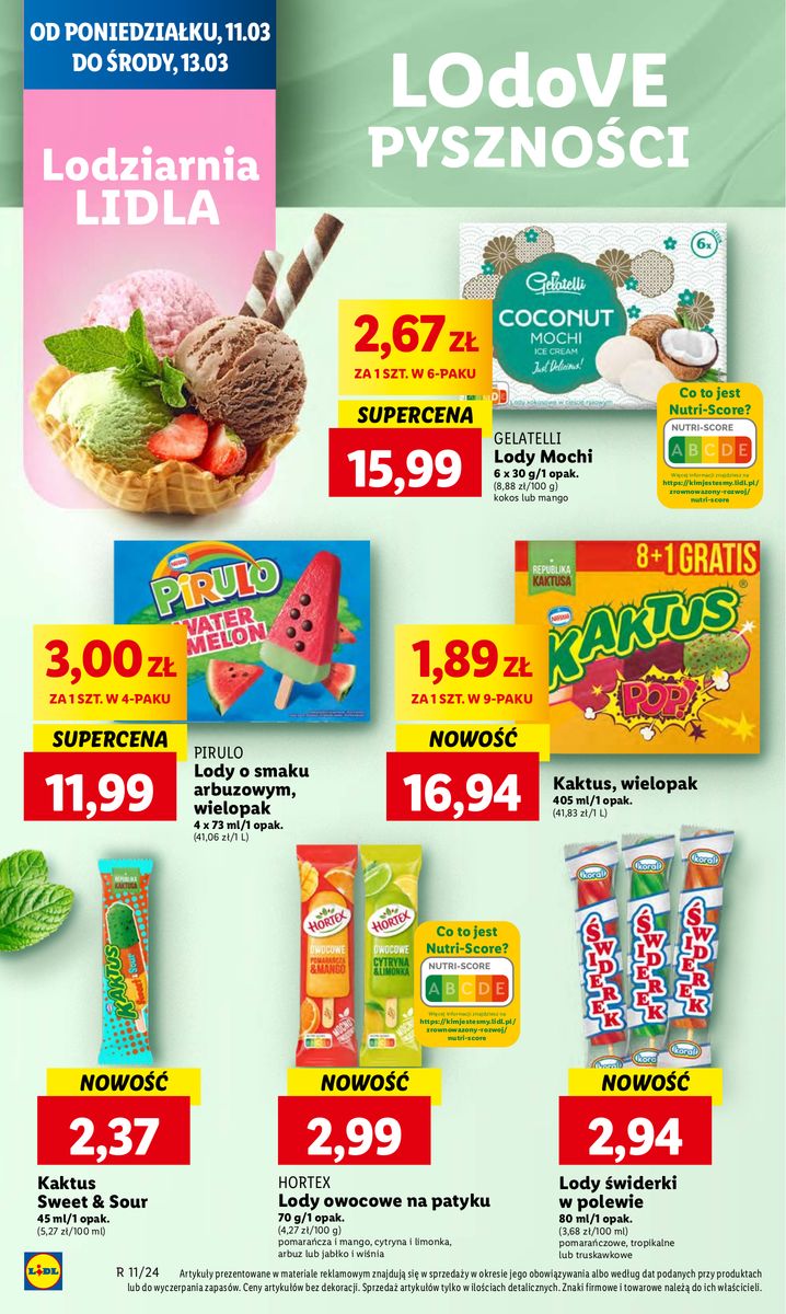 Gazetka OFERTA WAŻNA OD 11.03 DO 13.03