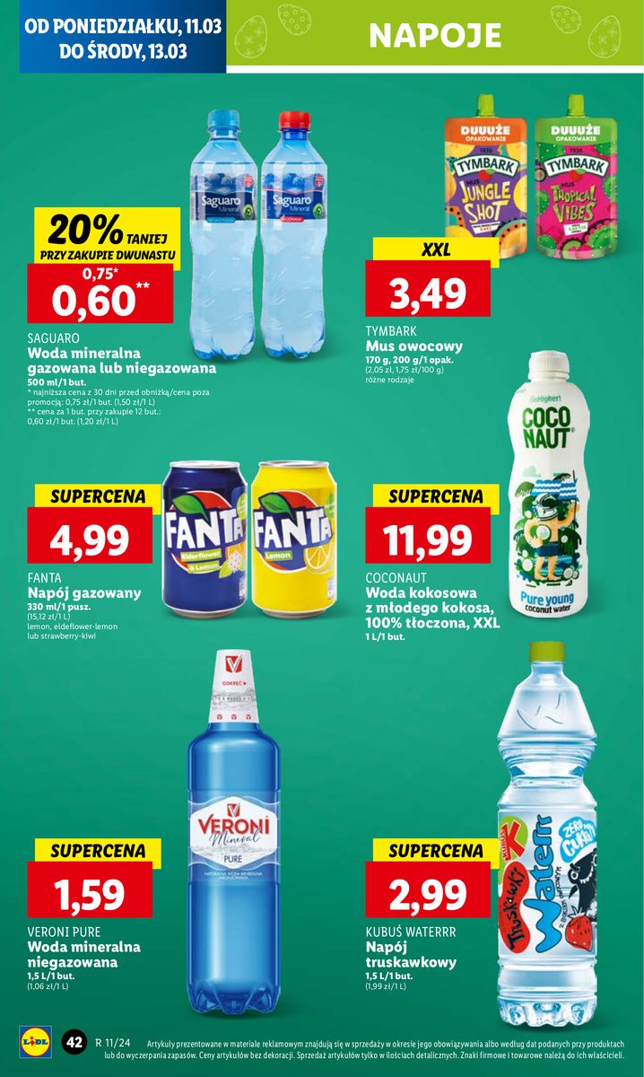 Gazetka OFERTA WAŻNA OD 11.03 DO 13.03