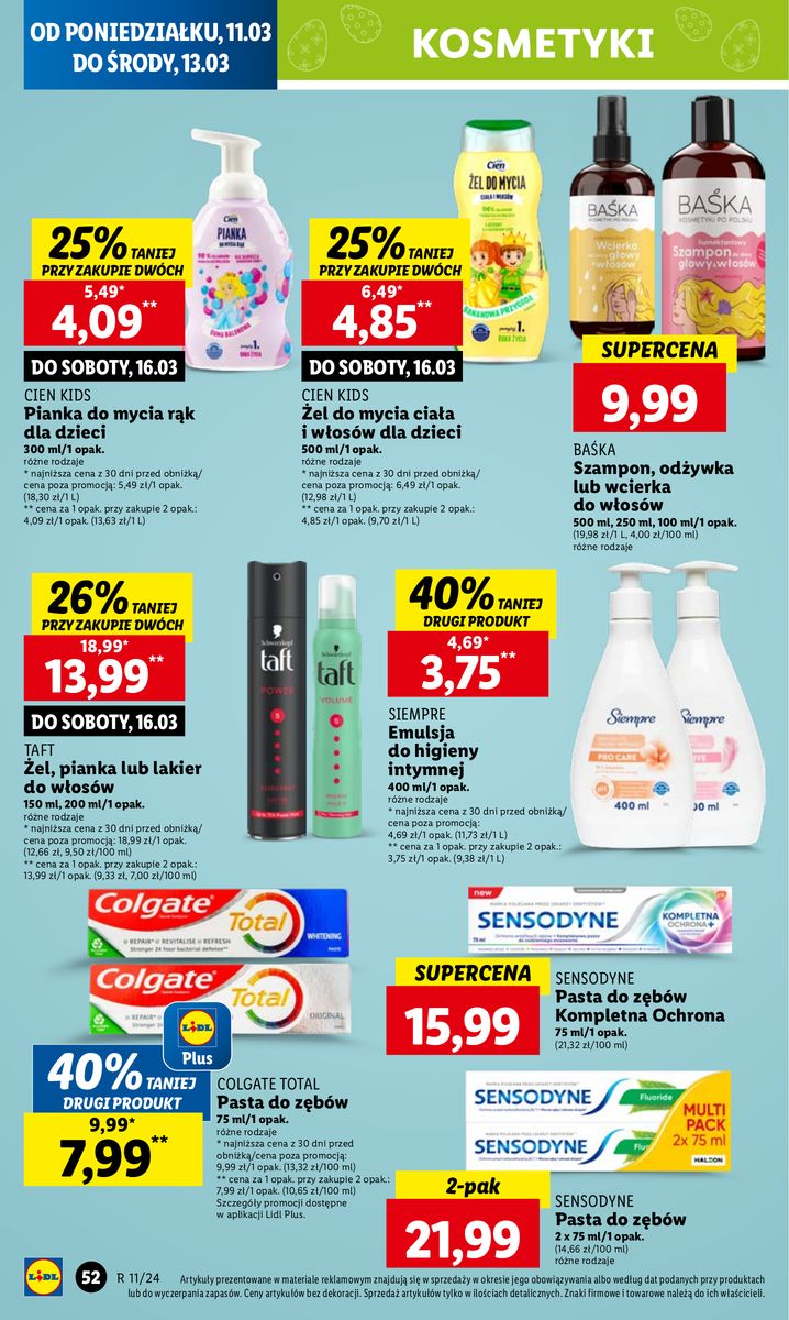 Gazetka OFERTA WAŻNA OD 11.03 DO 13.03