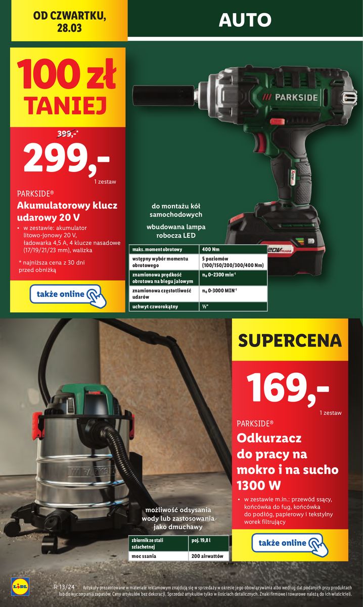 Gazetka OFERTA WAŻNA OD 28.03 DO 30.03