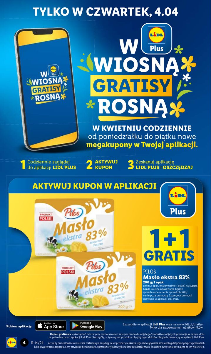 Gazetka OFERTA WAŻNA OD 4.04 DO 6.04