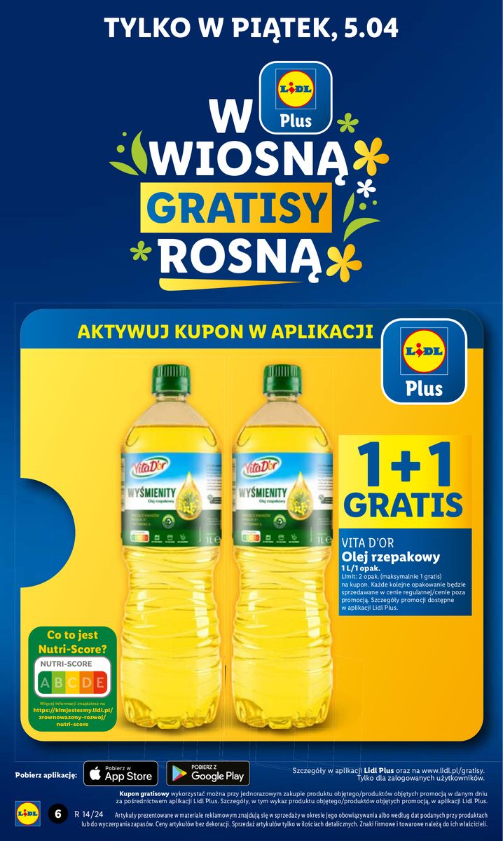 Gazetka OFERTA WAŻNA OD 4.04 DO 6.04