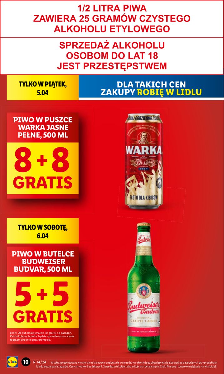 Gazetka OFERTA WAŻNA OD 4.04 DO 6.04