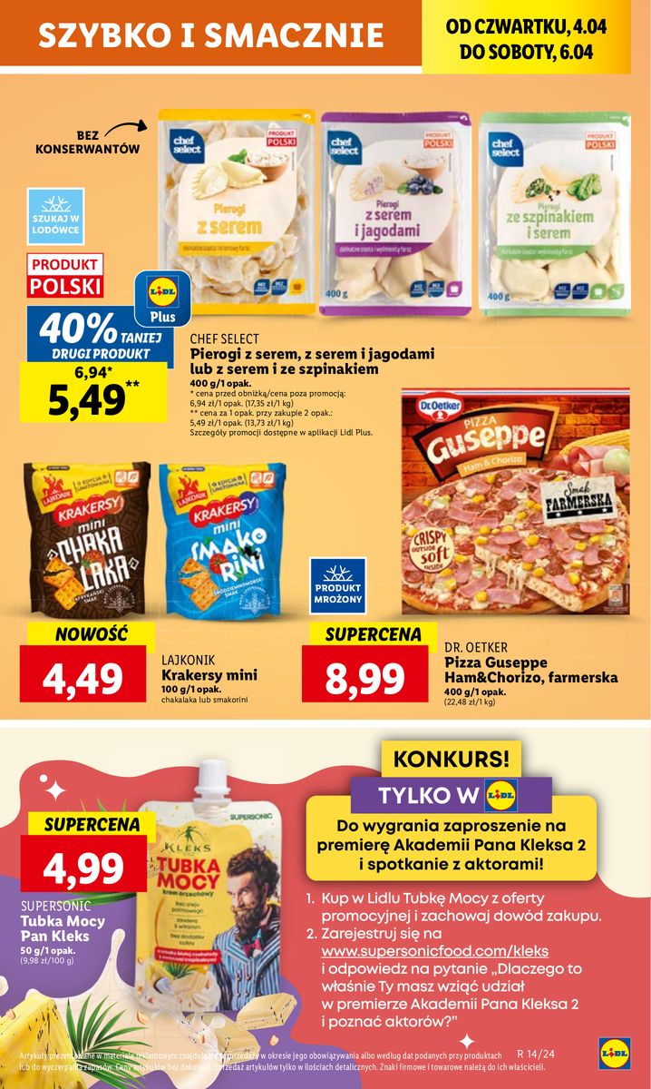 Gazetka OFERTA WAŻNA OD 4.04 DO 6.04