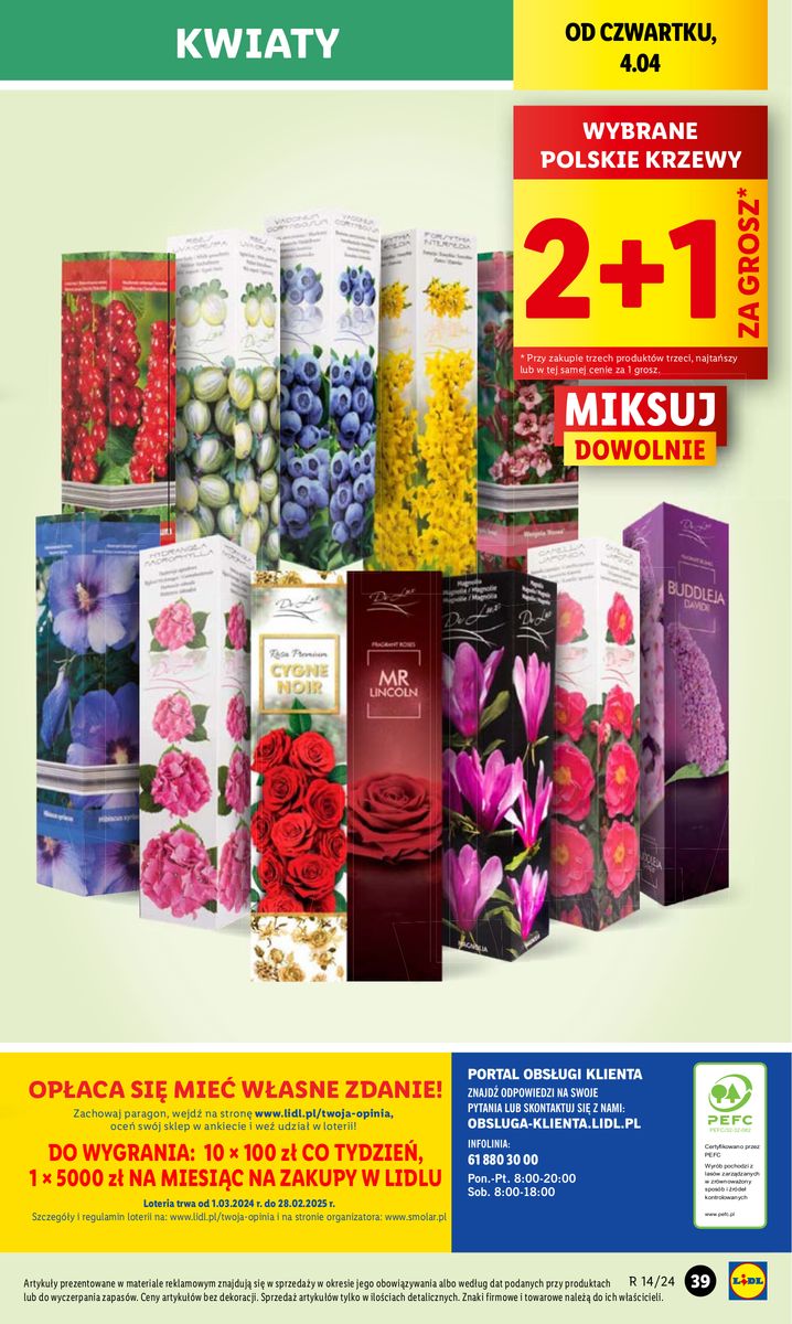 Gazetka OFERTA WAŻNA OD 4.04 DO 6.04