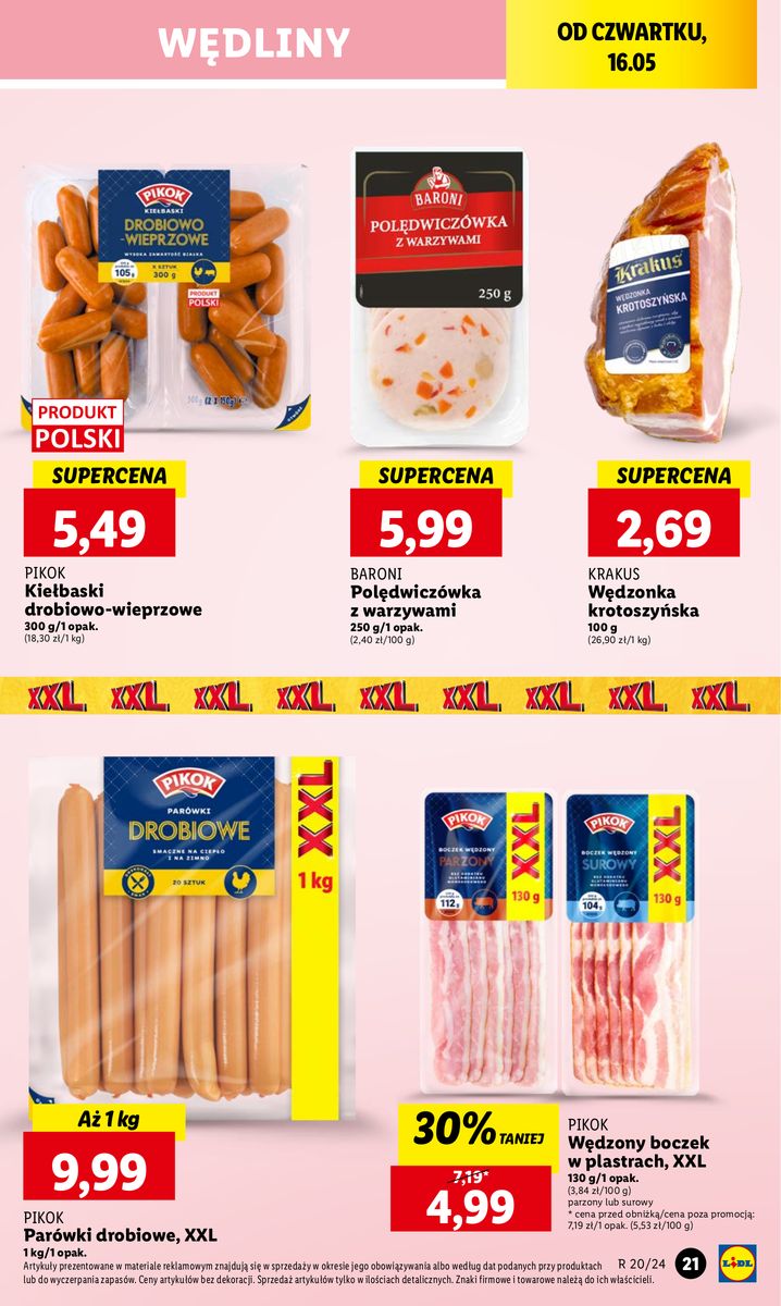 Gazetka OFERTA WAŻNA OD 16.05 DO 18.05