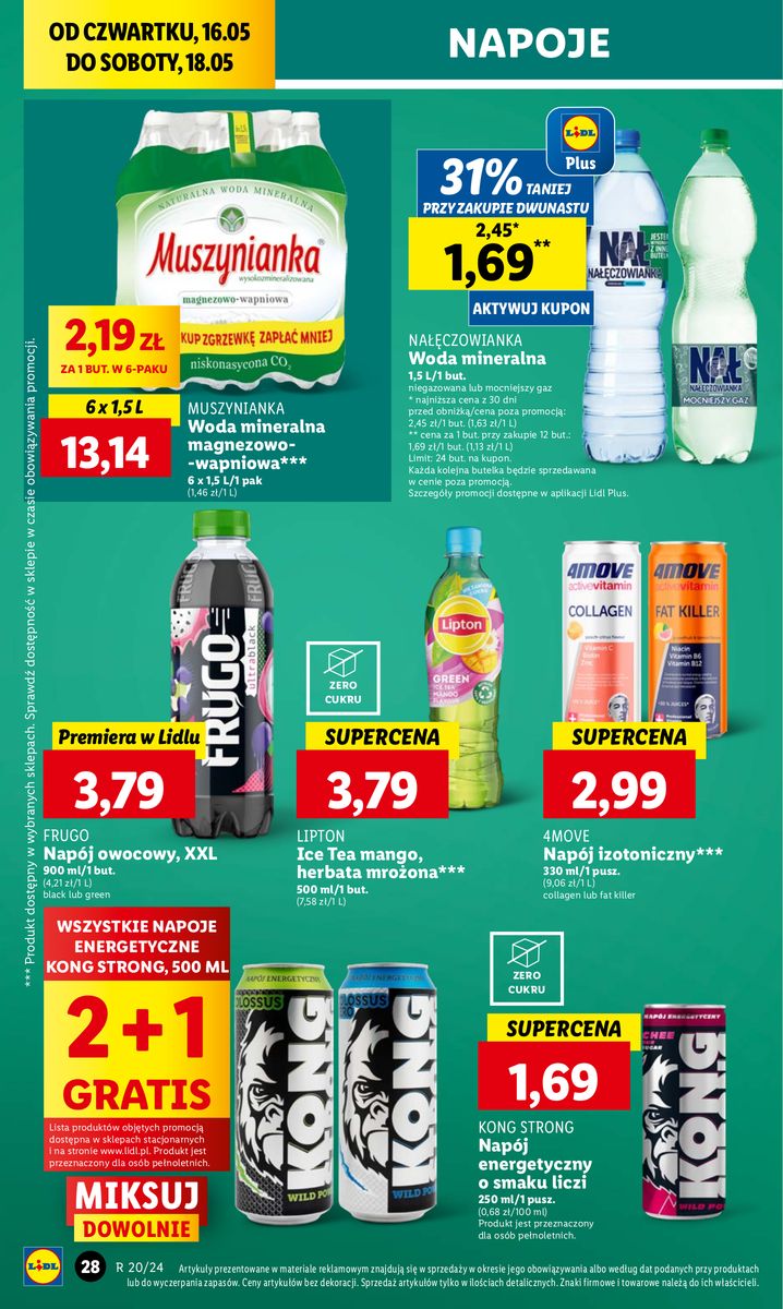 Gazetka OFERTA WAŻNA OD 16.05 DO 18.05