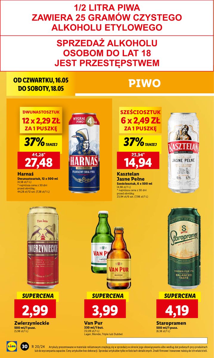 Gazetka OFERTA WAŻNA OD 16.05 DO 18.05