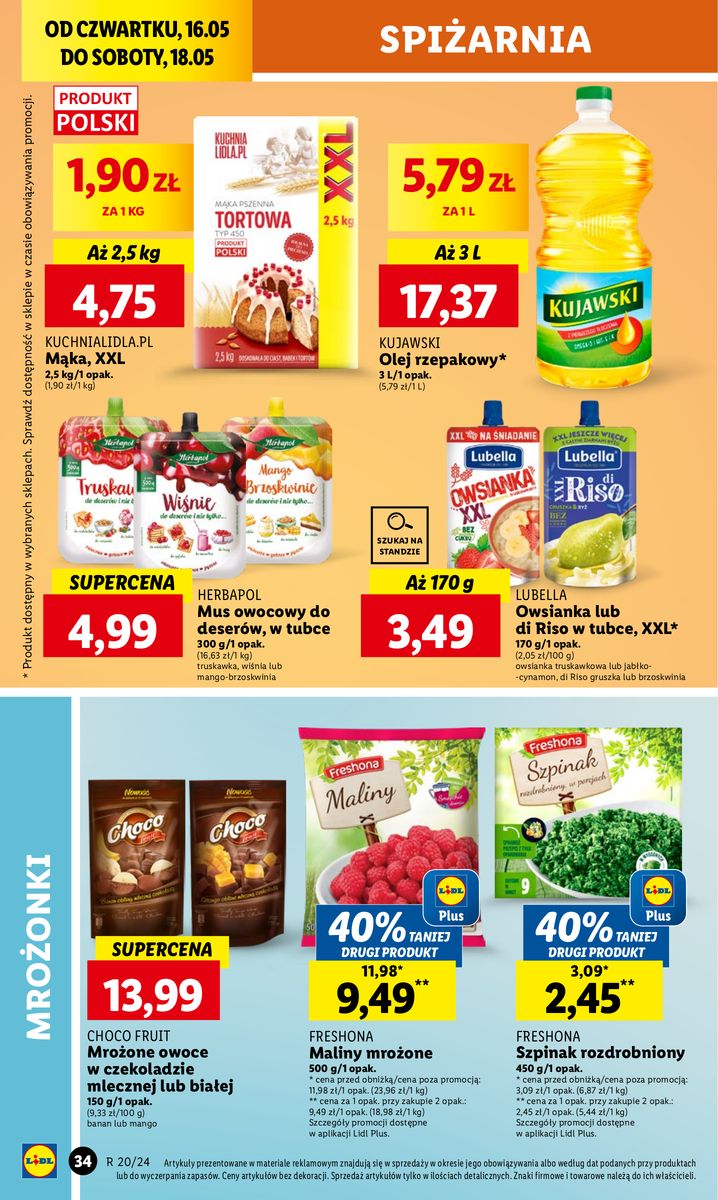 Gazetka OFERTA WAŻNA OD 16.05 DO 18.05