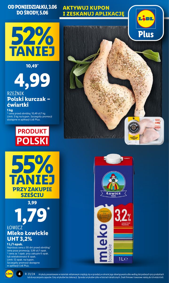 Gazetka OFERTA WAŻNA OD 3.06 DO 5.06