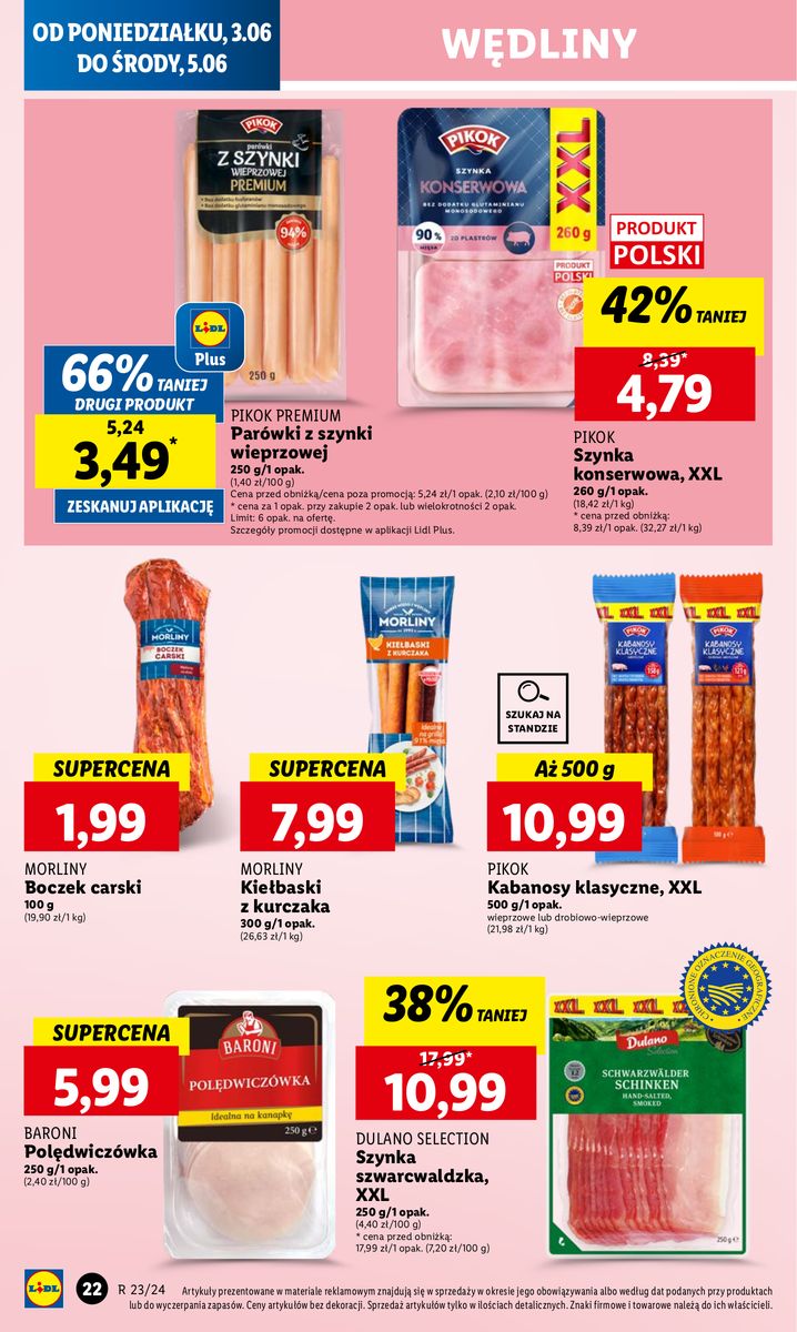 Gazetka OFERTA WAŻNA OD 3.06 DO 5.06