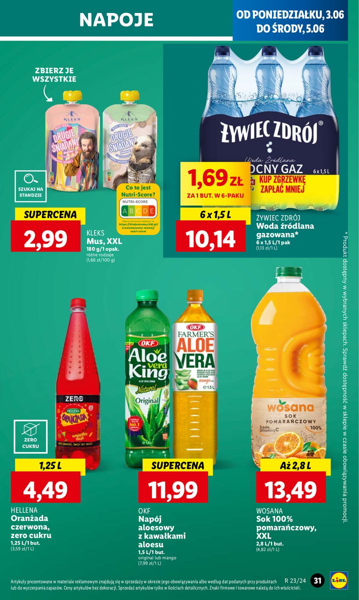 Gazetka OFERTA WAŻNA OD 3.06 DO 5.06