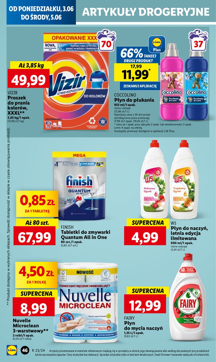 Gazetka OFERTA WAŻNA OD 3.06 DO 5.06