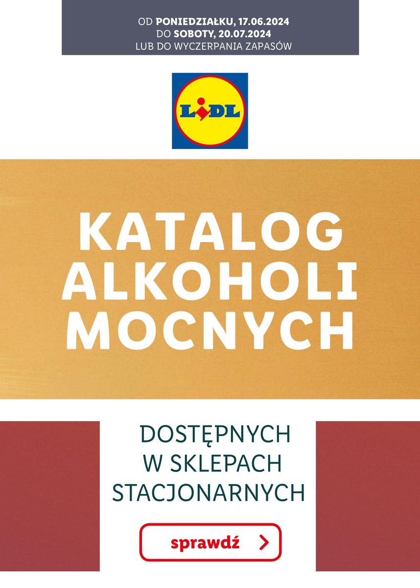 Gazetka KATALOG ALKOHOLI MOCNYCH