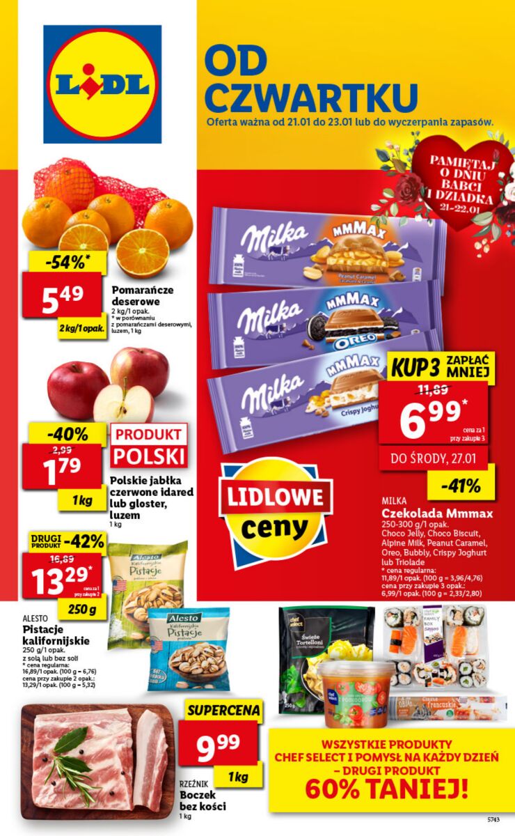 Gazetka OFERTA WAŻNA OD 21.01 DO 23.01